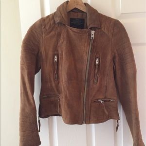 Allsaints Leather Jacket sz6